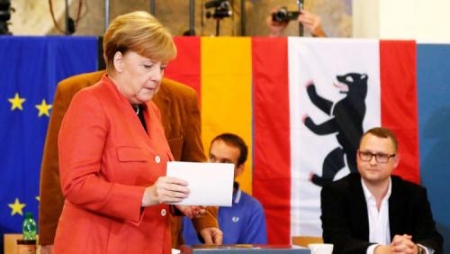 نتائج اولية: حزب ميركل يفوز بالانتخابات التشريعية في ألمانيا