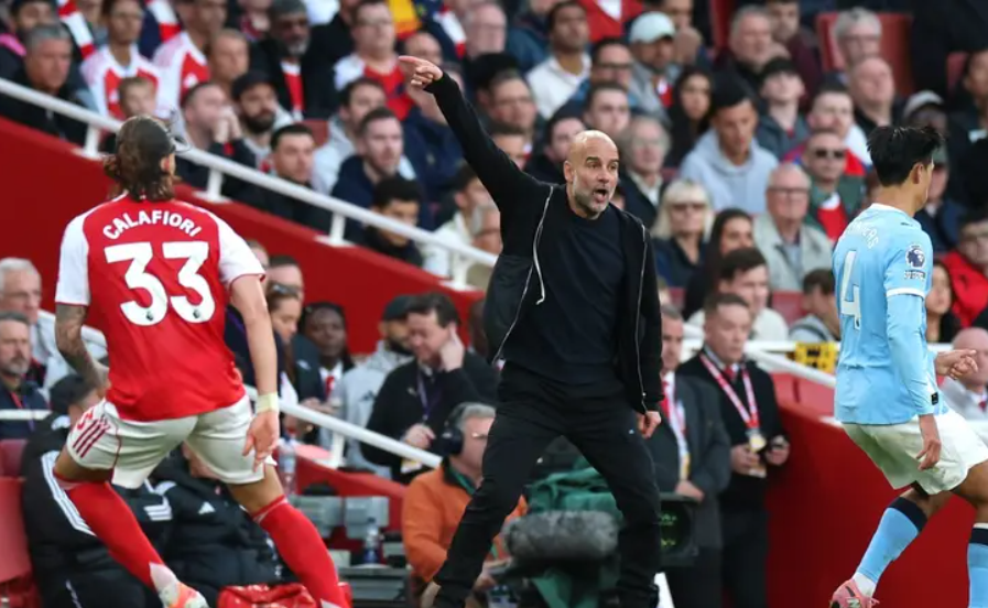 غوارديولا: الخسارة من أرسنال تنهي سباق اللقب