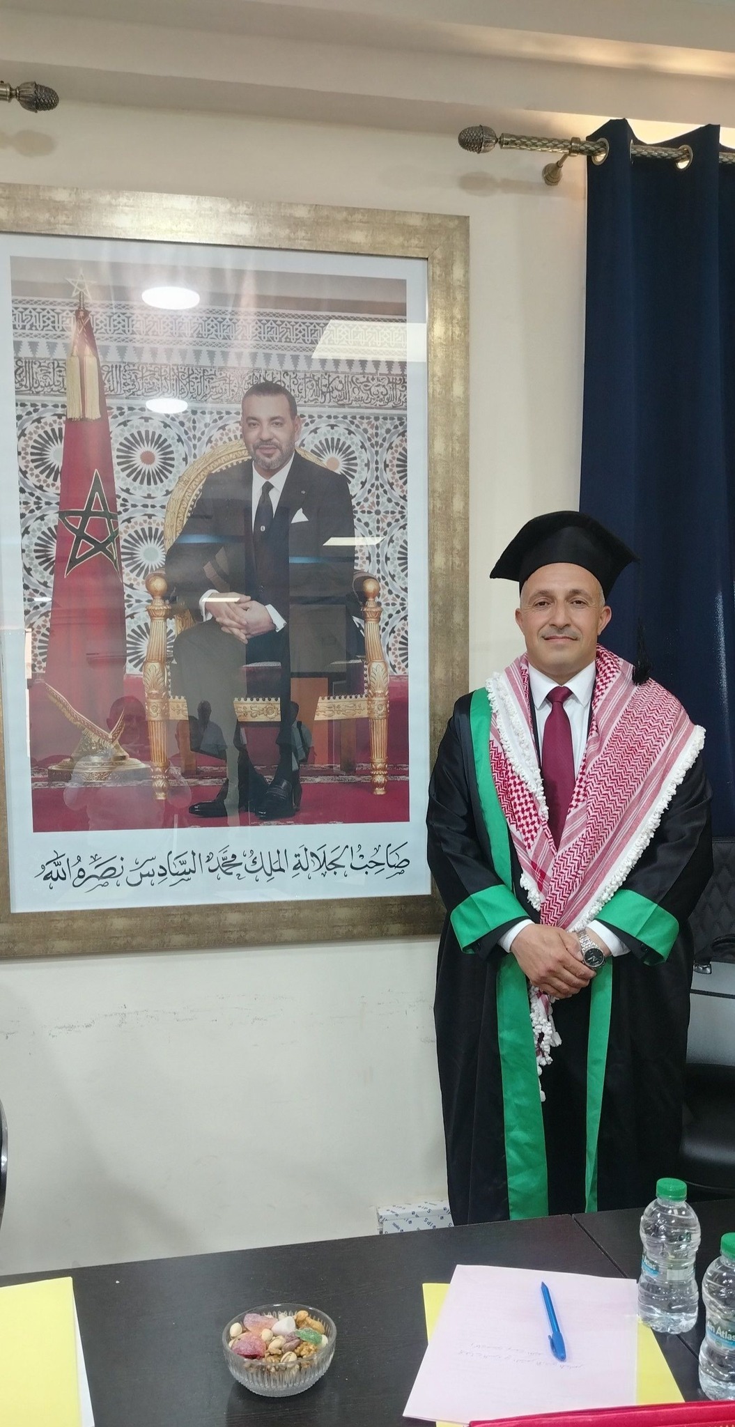أحمد عوض القضاة  ..  مبارك الدكتوراة 