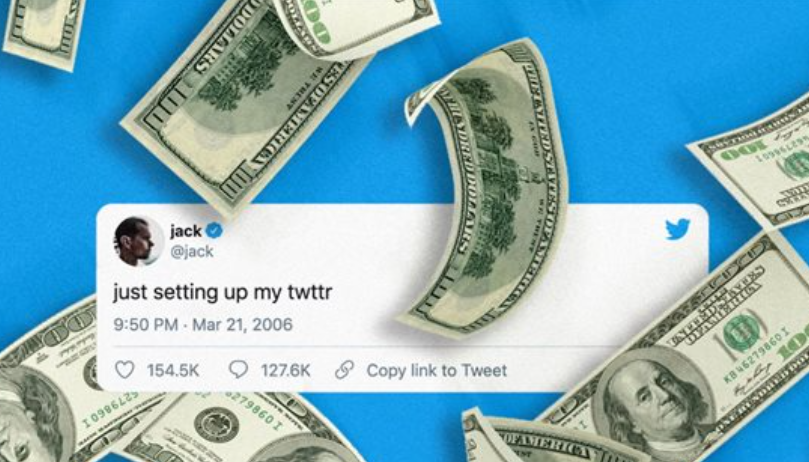 أول تغريدة لمؤسس تويتر للبيع بـ48 مليون دولار