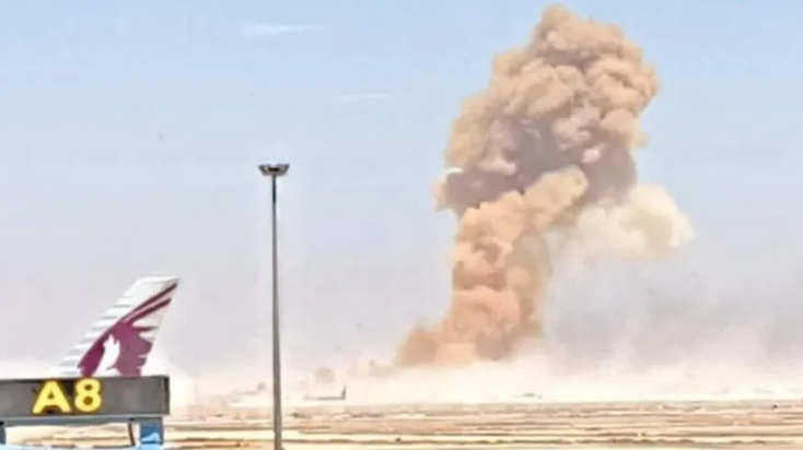 انفجار كبير قرب مطار دمشق الدولي