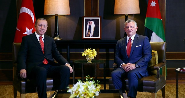 أردوغان: سألتقي الملك عبدالله وسنقدم رسالة موحّدة للعالم 