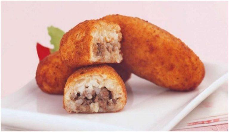  حضري كبة الأرز بالجبنة واللحم