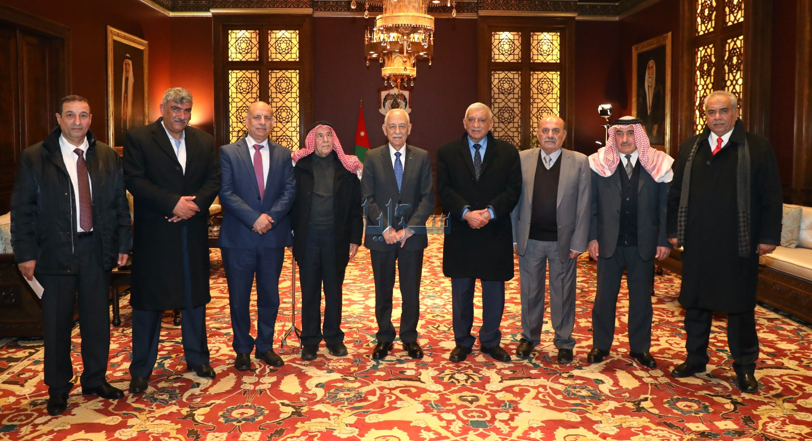 رئيس الديوان الملكي الهاشمي يلتقي وفدين من مبادرة عزوة وطن وجمعية الوفاق الخيرية