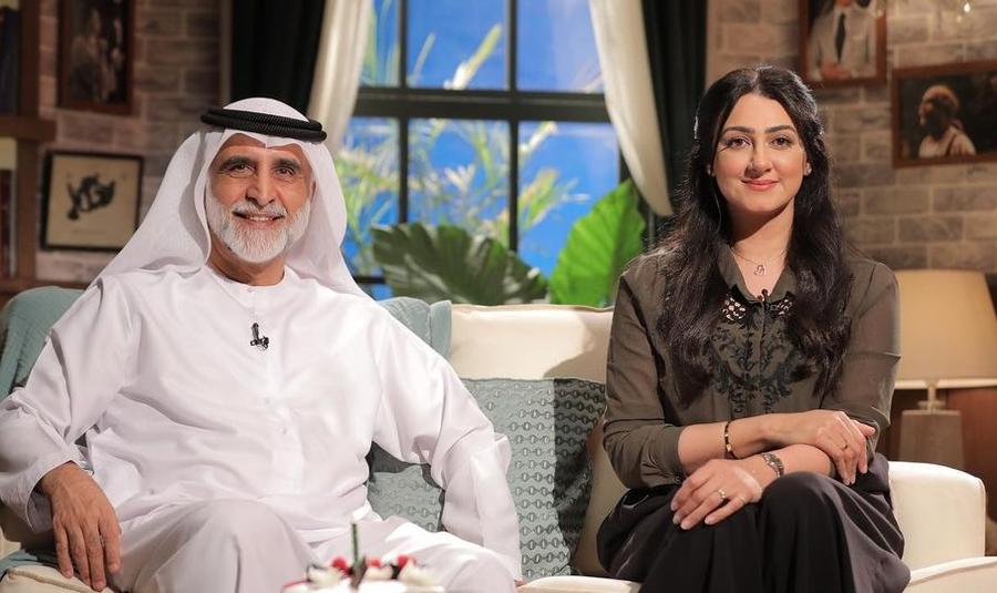 فيديو ..  هذا ما دار بين حبيب غلوم وهيفاء حسين في كواليس مسلسل "الجذوع"