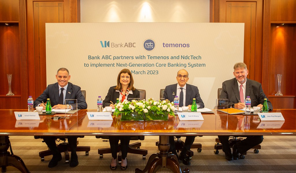بنك ABC يتعاون مع "تيمينوس" و"إن دي سي  للتكنولوجيا" لتطبيق جيل الخدمات المصرفية الأساسية القادم