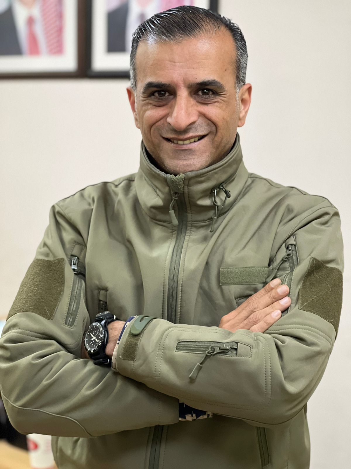  ملاك عبدالرحيم الحراسيس ..  مبارك الترفيع لرتبة نقيب جمارك 