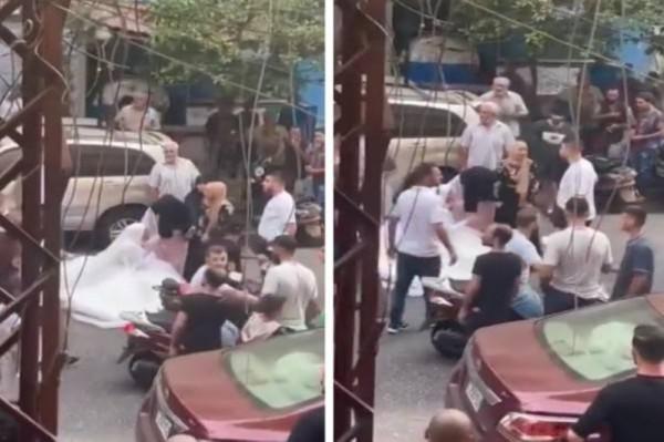 شاهد ..  شاب في لبنان ينهي حياة شقيق عروس اخيه أثناء حفل الزفافها 