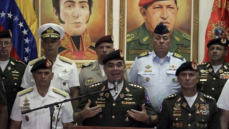 وزير الدفاع الفنزويلي: الجيش لا يعترف بغوايدو رئيسا للبلاد