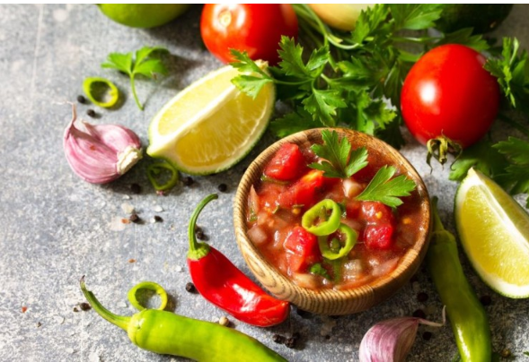  صلصة الكشري بالسكر والثوم