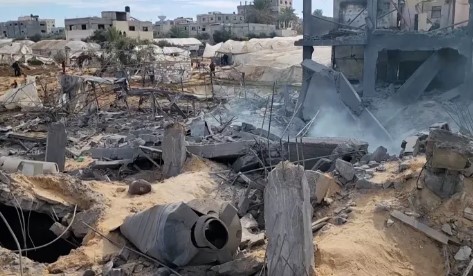  جثامين الشهداء في رفح ما زالت على الأرض لصعوبة وصول الإسعاف إليها  ..  تفاصيل