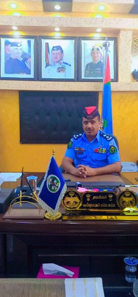 المقدم علاء بيك الجحاوشه ..  مبارك المنصب الجديد