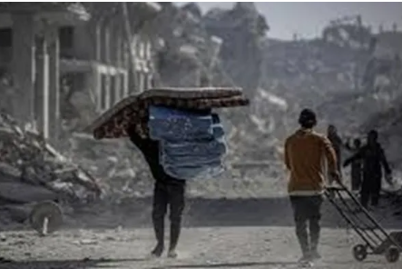 انتشار آليات وجرافات للاحتلال بحي التفاح شرقي غزة