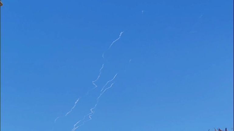 رشقات صاروخية متزامنة من لبنان وإيران على "إسرائيل"