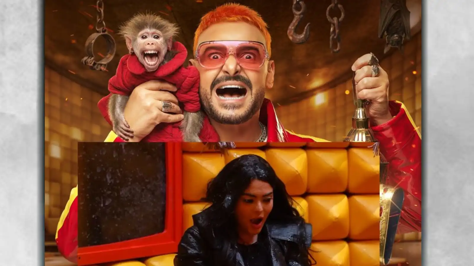 أسماء جلال أولى ضحايا "رامز ليفل الوحش" في رمضان 