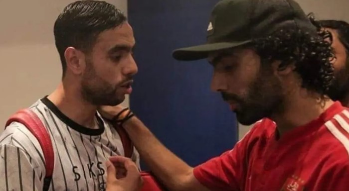 حبس لاعب الأهلي المصري لمدة عام بتهمة سب زميله المغربي