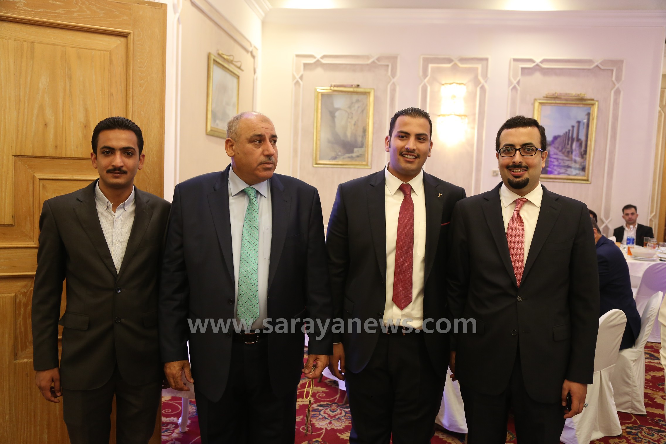 بالصور  ..  النائب مازن القاضي يقيم مأدبة غداء بمناسبة زفاف نجله 