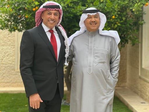 محمد عبده وعمر العبداللات في حضرة الملوك (فيديو)