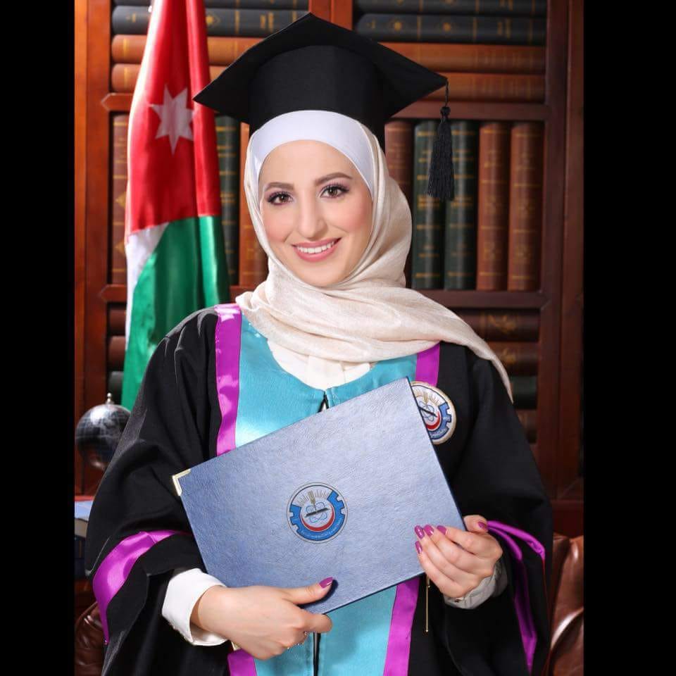 الدكتوره شروق غازي القضاه  .. مبارك التخرج 