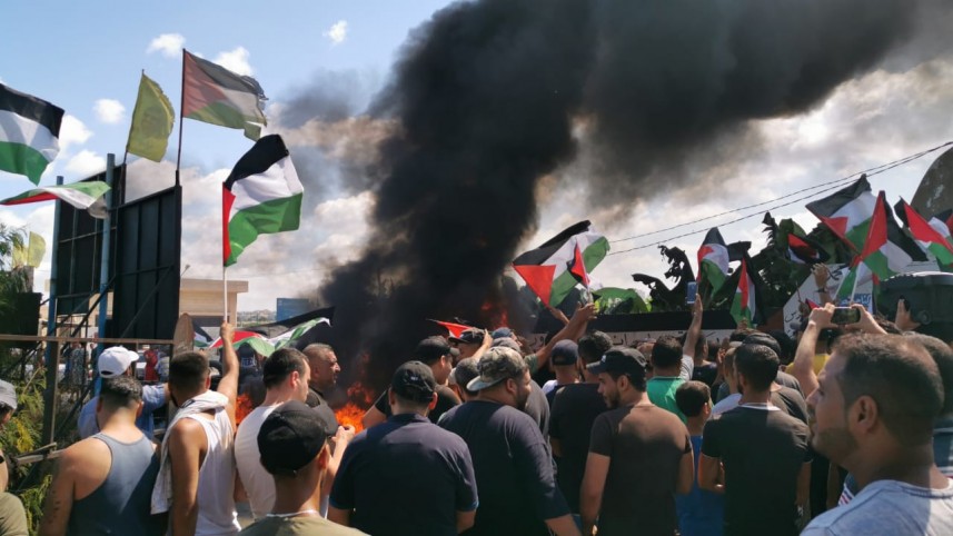 الغضب يسود المخيمات الفلسطينية في لبنان