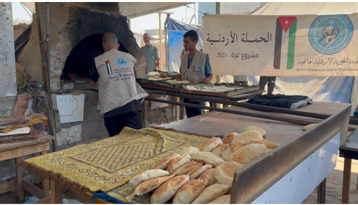  استمرار عمل المخابز الأردنية شمال وجنوب قطاع غزة 
