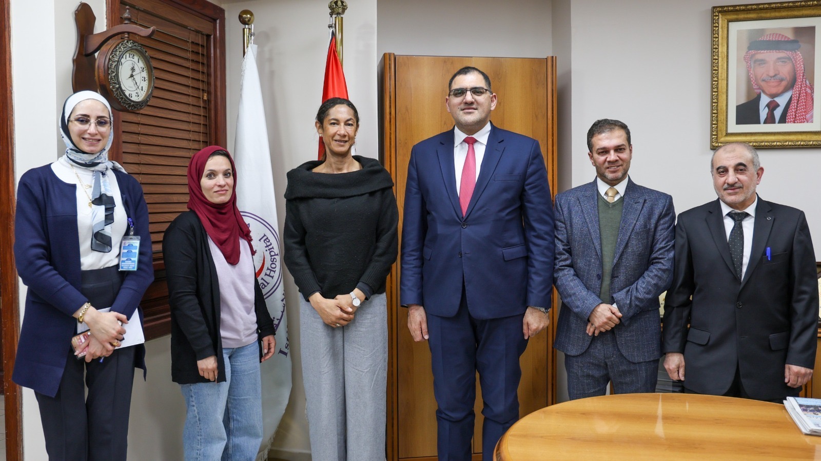 مستشفى الاستقلال يستقبل القنصل البلجيكي ويبحث تعزيز التعاون المشترك #سرايا 