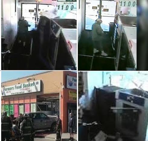 بالفيديو ..  تحركت المرأة خطوتين فقط فنجت من موت محقق !!