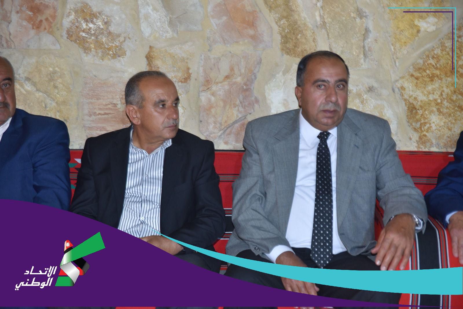 تيار حزب الإتحاد الوطني يلتقي وجهاء البلقاء .. صور