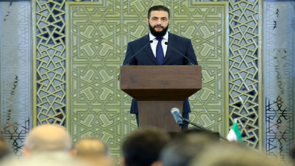 الشرع: الحكومة الجديدة راعت "تنوع" المجتمع السوري