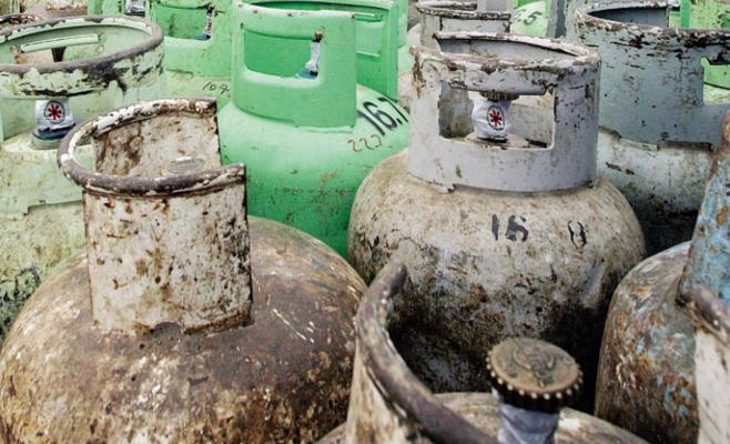 ارتفاع مبيعات الغاز المنزلي الى 80% بسبب المنخفض الجوي  ..  "تفاصيل" 