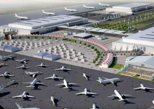 الإعلان عن  إقامة مطار ضخم شرق مدينة المفرق لإعادة إعمار سوريا و العراق   ..  تفاصيل