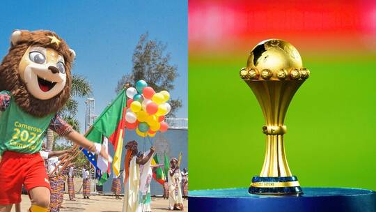 مراسم افتتاح كأس إفريقيا بحضور أقدم رئيس في العالم وزوجته (صور)