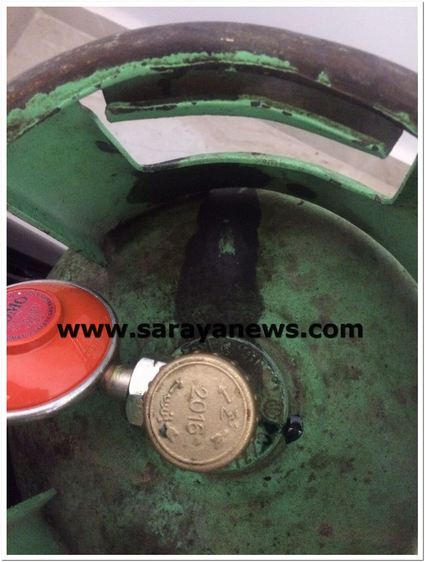 اسطوانات غاز تحوي سائل اسود و اخرى صماماتها "مهترءة" و الزبن لسرايا : صمامات متعطلة تشكل خطراً على المواطنين