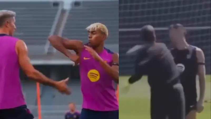 سخرية من ريال مدريد قبل مباراة برشلونة ..  "كلاسيكو" الملاكمة