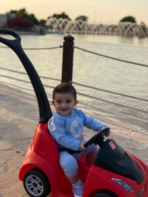 ابراهيم يونس و وفاء شاهين يهنؤن برهوم بمناسبة عيد ميلاده .. مبارك