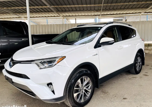 TOYOTA RAV4 XLE 2018 فل كامل فحص كامل كلين تايتل  