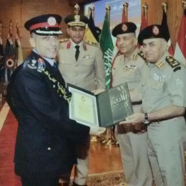 العقيد فراس الصعوب  ..  مبارك الماجستير