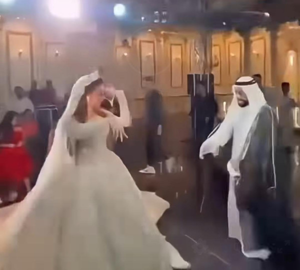 شاهد ..  حفل زفاف عروس مصرية و خليجي يثير غضب السوشيال ميديا