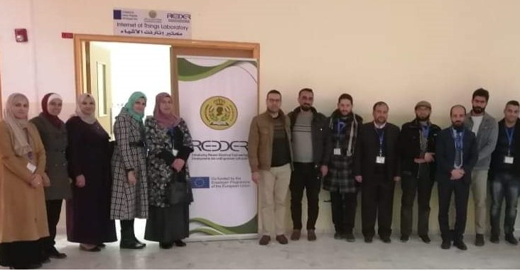 هندسة فيلادلفيا تشارك بورشة تدريبية  في جامعة الحسين بن طلال 