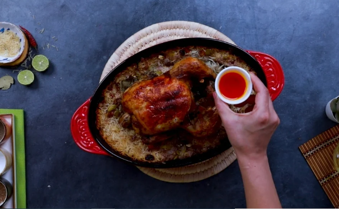  طريقة تحضير مندي الدجاج اليمني المدخن