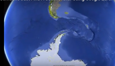 بالفيديو: وحش بحري يظهر على غوغل إيرث
