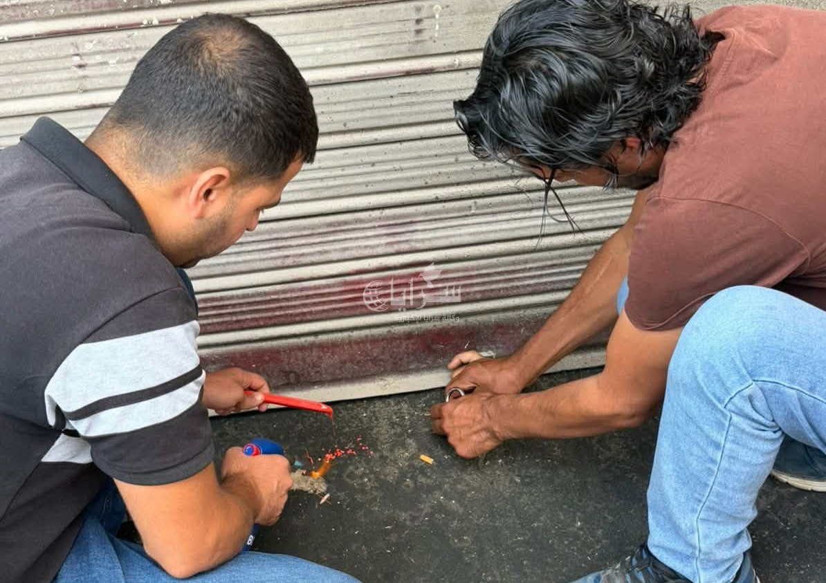 إغلاق 20 محلاً تجارياً غير مرخص في كفرنجة  ..  صور 