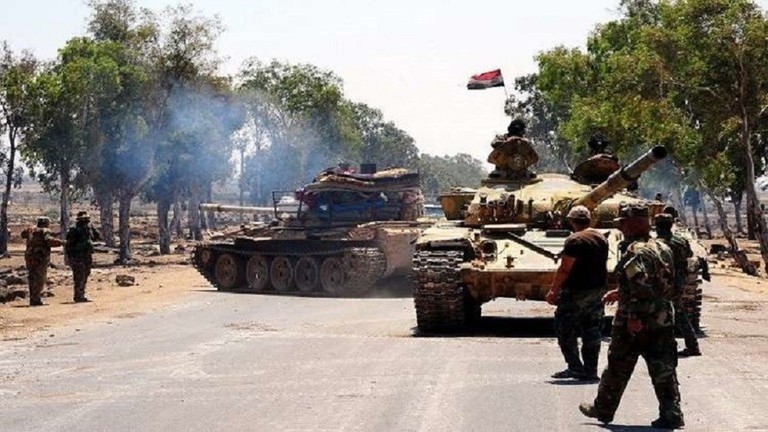  الجيش السوري يبسط سيطرته على بلدة جديدة في ريف حماة الشمالي