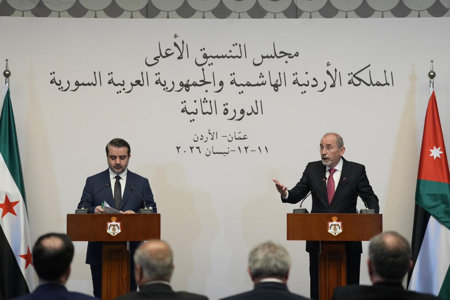 الصفدي: اليوم هو أكبر اجتماع أردني سوري ضم أكثر من 30 وزيرا