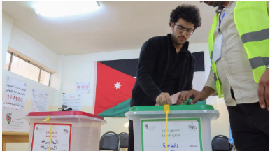 %28.2 نسبة الاقتراع حتى السادسة مساء 
