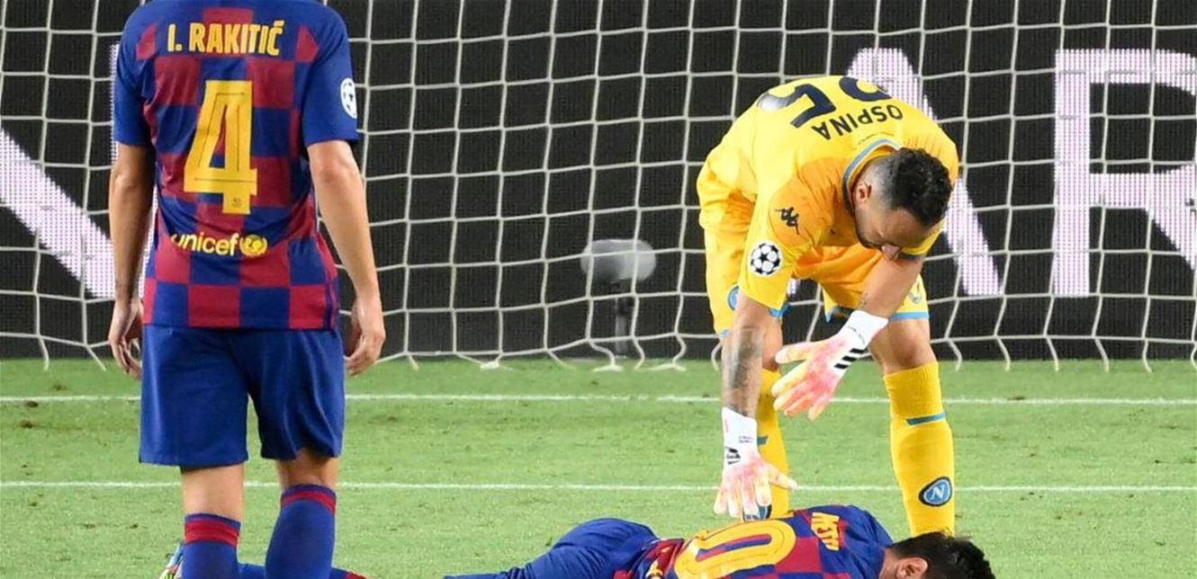 هكذا علّق برشلونة على إصابة ميسي