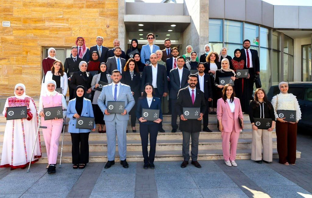 مشاركة عمان الاهلية بحفل تخريج الفوج الثاني من برنامج "نشامى"