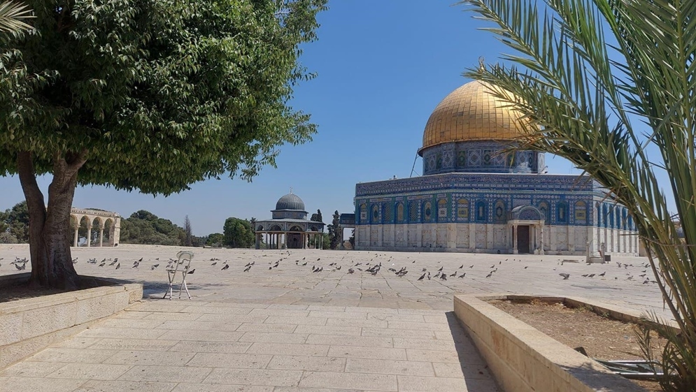 قوات الاحتلال تغلق أبواب المسجد الأقصى
