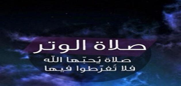 ما حكم صلاة الوتر