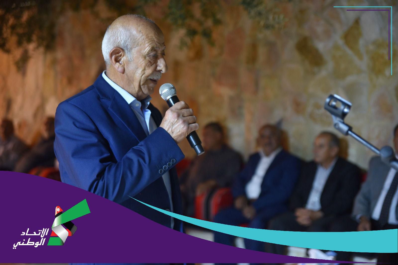 تيار حزب الإتحاد الوطني يلتقي وجهاء البلقاء .. صور